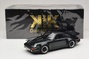 Porsche 911 930 Turbo 3.3 Mörkgrön Metallic KK-Scale 1:18 KKDC181441 Metall — bild 6 av 6