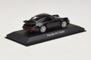 Porsche 911 964 Turbo Svart Maxichamps 1:43 940069101 Metall — bild 2 av 5