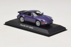 Porsche 911 964 Turbo Lilametallic Maxichamps 1:43 940069100 Metall — bild 3 av 5