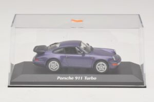Porsche 911 964 Turbo Lilametallic Maxichamps 1:43 940069100 Metall — bild 4 av 5