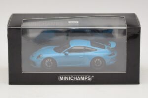 Porsche 911 991.1 GT3 Blå Minichamps 1:43 410066022 Metall — bild 5 av 5