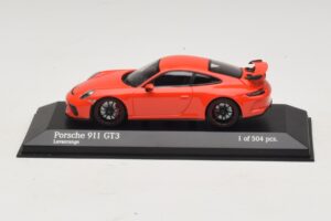 Porsche 911 991.1 GT3 Orange Minichamps 1:43 410066024 Metall