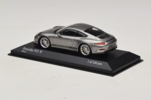 Porsche 911 991.1 R Silver Minichamps 1:43 410066224 Metall — bild 3 av 5