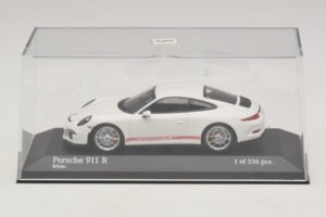 Porsche 911 991.1 R Vit Minichamps 1:43 410066221 Metall — bild 4 av 5