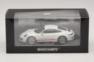 Porsche 911 991.1 R Vit Minichamps 1:43 410066221 Metall — bild 5 av 5