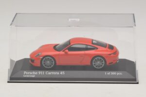 Porsche 911 991.2 Carrera 4S Orange Minichamps 1:43 410067241 Metall — bild 4 av 5