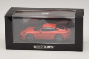 Porsche 911 991.2 Carrera 4S Orange Minichamps 1:43 410067241 Metall — bild 5 av 5