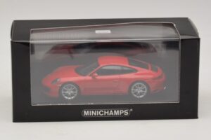 Porsche 911 991.2 Carrera 4S Röd Minichamps 1:43 410067240 Metall — bild 5 av 5
