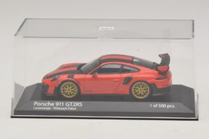 Porsche 911 991.2 GT2 RS Weissach Package Orange Minichamps 1:43 410067224 Metall — bild 4 av 5