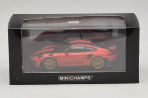 Porsche 911 991.2 GT2 RS Weissach Package Orange Minichamps 1:43 410067224 Metall — bild 5 av 5
