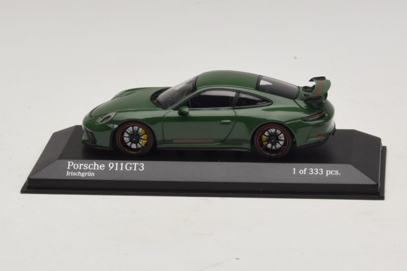Porsche 911 991.2 GT3 Grön Minichamps 1:43 410066028 Metall