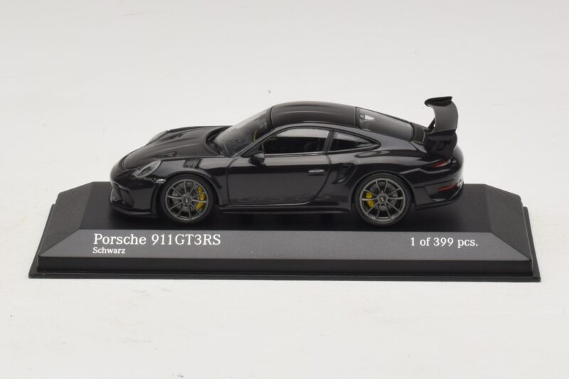 Porsche 911 991.2 GT3 RS Svart Minichamps 1:43 410067021 Metall