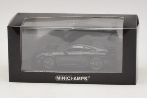 Porsche 911 991.2 GT3 RS Svart Minichamps 1:43 410067021 Metall — bild 5 av 5