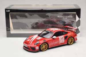 Porsche 911 991.2 GT3 RS GerSpeed Race Taxi Minichamps 1:18 155068227 Metall — bild 6 av 6