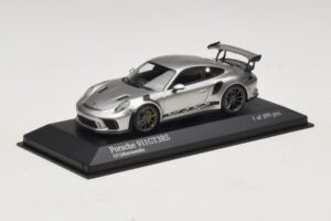 Porsche 911 991.2 GT3 RS Silver Minichamps 1:43 410067020 Metall — bild 2 av 5