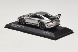 Porsche 911 991.2 GT3 RS Silver Minichamps 1:43 410067020 Metall — bild 3 av 5