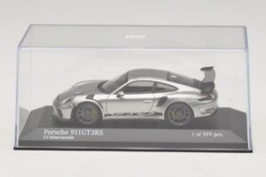 Porsche 911 991.2 GT3 RS Silver Minichamps 1:43 410067020 Metall — bild 4 av 5