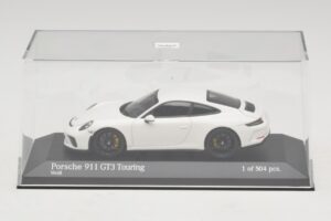 Porsche 911 991.2 GT3 Touring Vit Minichamps 1:43 410067420 Metall — bild 4 av 5