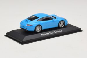 Porsche 911 991 Carrera S Blå Maxichamps 1:43 940060220 Metall — bild 2 av 5