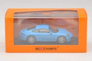 Porsche 911 991 Carrera S Blå Maxichamps 1:43 940060220 Metall — bild 5 av 5