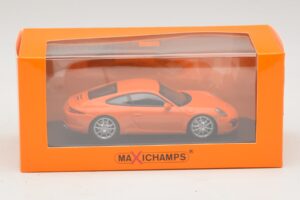 Porsche 911 991 Carrera S Orange Maxichamps 1:43 940060221 Metall — bild 5 av 5