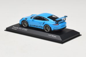 Porsche 911 991 GT3 RS Blå Minichamps 1:43 410063222 Metall — bild 3 av 5