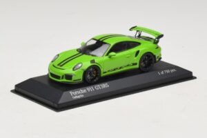 Porsche 911 991 GT3 RS Grön Minichamps 1:43 410063224 Metall — bild 2 av 5