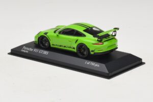 Porsche 911 991 GT3 RS Grön Minichamps 1:43 410063224 Metall — bild 3 av 5