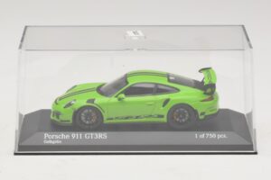 Porsche 911 991 GT3 RS Grön Minichamps 1:43 410063224 Metall — bild 4 av 5