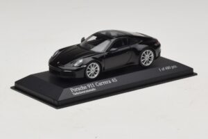 Porsche 911 992 Carrera 4S Svartmetallic Minichamps 1:43 410069320 Metall — bild 2 av 5
