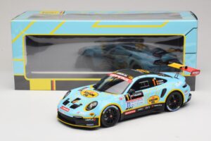 Porsche 911 992 Rally GT #1 C. Cherain / D. Withers Rallye de Wallonie 2025 IXO 1:18 18RMC254 Metall — bild 6 av 6