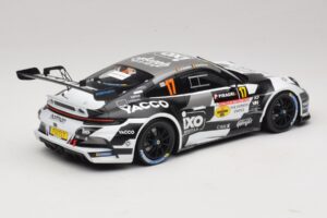 Porsche 911 992 Rally GT #17 C. De Cecco / J. Humblet Rallye de Wallonie 2025 IXO 1:18 18RMC255 Metall — bild 2 av 6