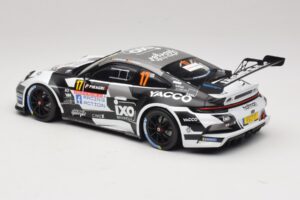 Porsche 911 992 Rally GT #17 C. De Cecco / J. Humblet Rallye de Wallonie 2025 IXO 1:18 18RMC255 Metall — bild 5 av 6