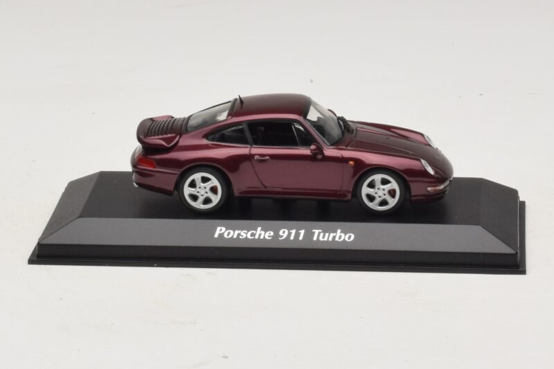 Porsche 911 993 Turbo Rödmetallic Maxichamps 1:43 940069200 Metall