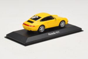 Porsche 911 993 Gul Maxichamps 1:43 940063000 Metall — bild 2 av 5