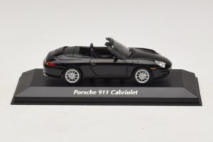 Porsche 911 996 Cabriolet Svartmetallic Maxichamps 1:43 940061030 Metall