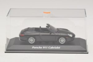Porsche 911 996 Cabriolet Svartmetallic Maxichamps 1:43 940061030 Metall — bild 4 av 5