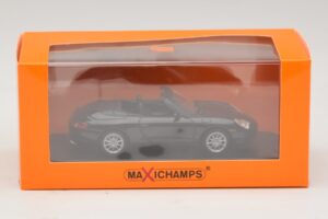 Porsche 911 996 Cabriolet Svartmetallic Maxichamps 1:43 940061030 Metall — bild 5 av 5