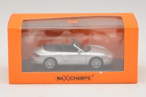 Porsche 911 996 Cabriolet Silver Maxichamps 1:43 940061031 Metall — bild 5 av 5