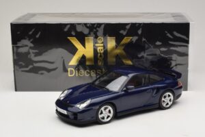 Porsche 911 996 GT2 Mörkblå Metallic KK-Scale 1:18 KKDC181452 Metall — bild 6 av 6