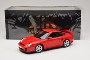 Porsche 911 996 GT2 Röd KK-Scale 1:18 KKDC181454 Metall — bild 6 av 6