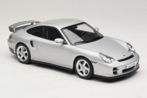 Porsche 911 996 GT2 Silver KK-Scale 1:18 KKDC181451 Metall — bild 4 av 6