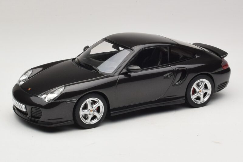 Porsche 911 996 Turbo Svart Metallic KK-Scale 1:18 KKDC181472 Metall