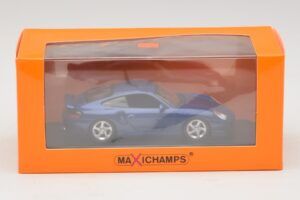 Porsche 911 996 Turbo Blue Metallic Maxichamps 1:43 940069301 Metall — bild 5 av 5