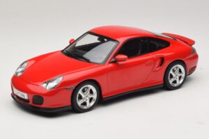 Porsche 911 996 Turbo Röd KK-Scale 1:18 KKDC181474 Metall
