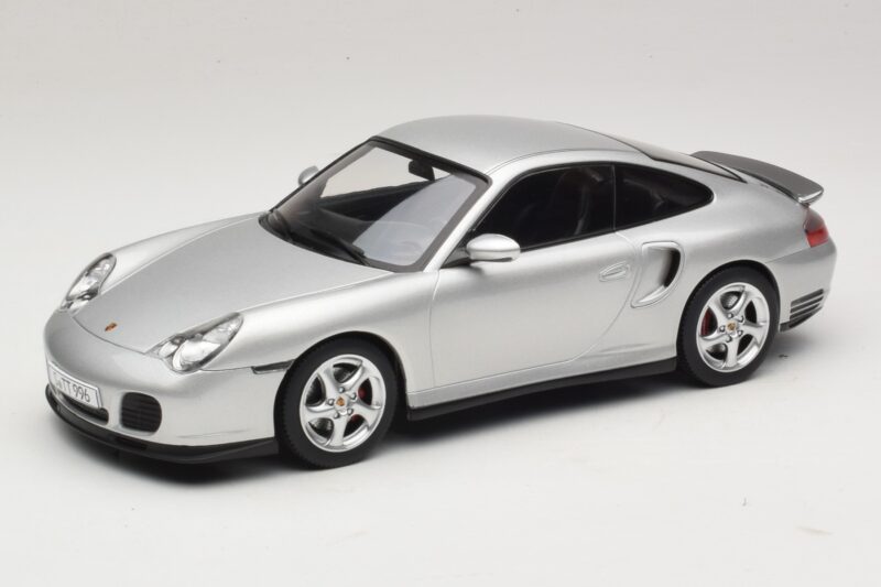 Porsche 911 996 Turbo Silver KK-Scale 1:18 KKDC181471 Metall