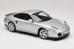 Porsche 911 996 Turbo Silver KK-Scale 1:18 KKDC181471 Metall — bild 4 av 6