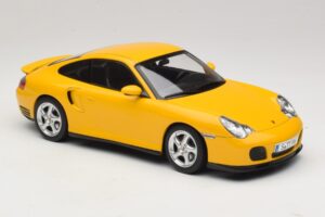 Porsche 911 996 Turbo Gul KK-Scale 1:18 KKDC181473 Metall — bild 4 av 6