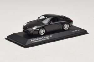 Porsche 911 997 Carrera 4S Grå Metallic Minichamps 1:43 403066430 Metall — bild 2 av 5