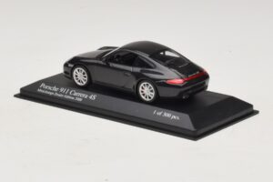 Porsche 911 997 Carrera 4S Grå Metallic Minichamps 1:43 403066430 Metall — bild 3 av 5